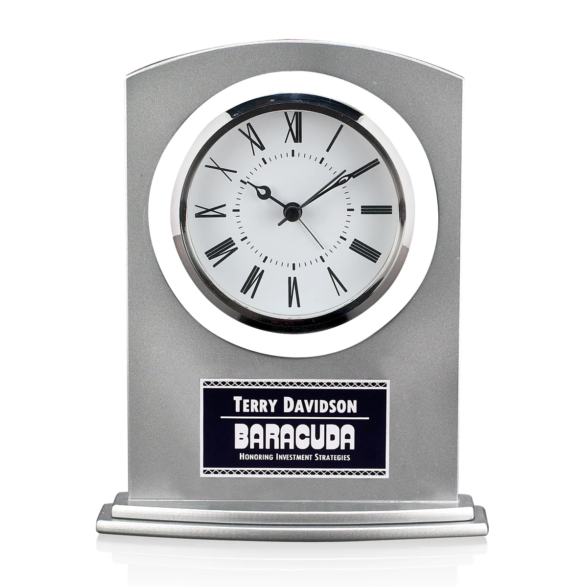 Tuxedo Clock - Silver 1