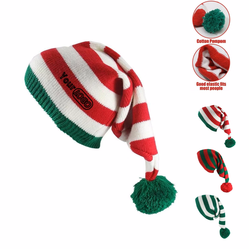 Adult Christmas Festival Knitted Hat