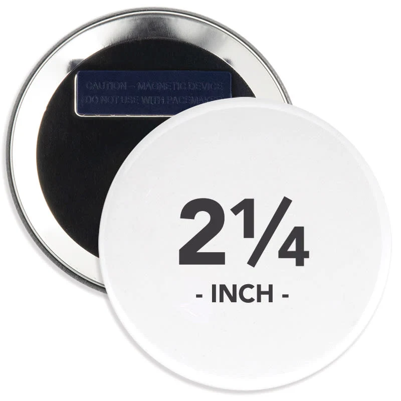 2.25 Inch Round Wearable Clothing Magnet Buttons 1