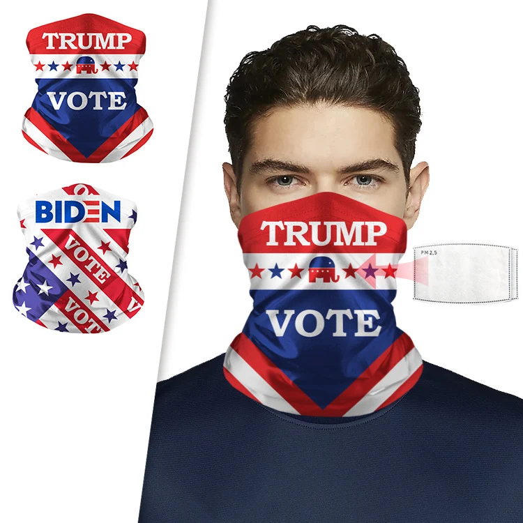 Sublimated Sports Neck Gaiter for Election 1