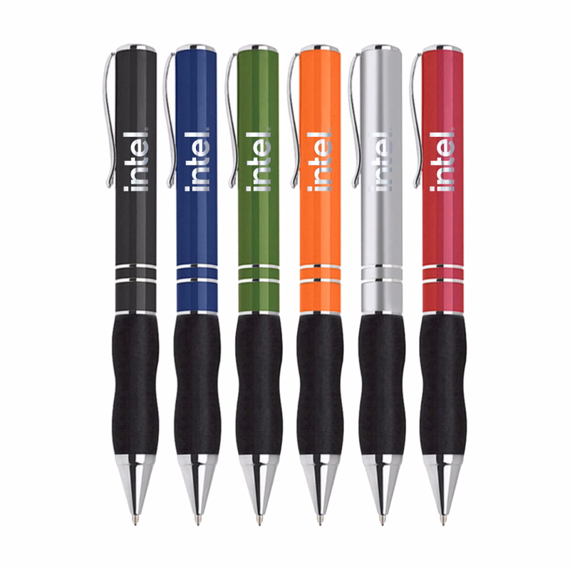 Union Printed - Ballpoint Grip Twist Metal Pen