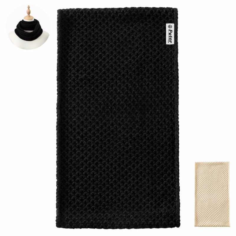 Winter Knitted Infinity Scarf