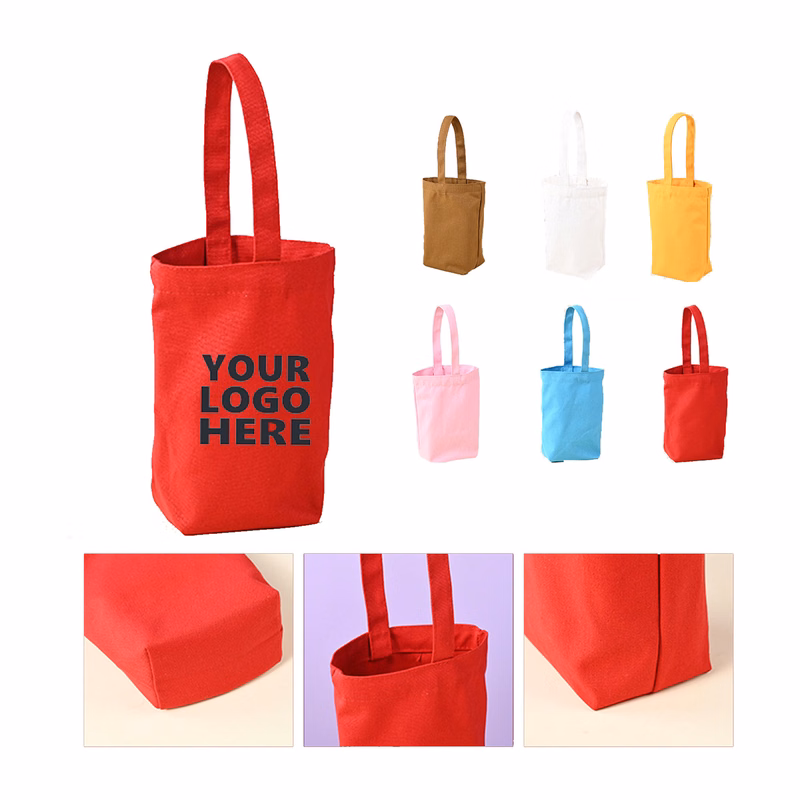 Canvas Bucket Tote Bag