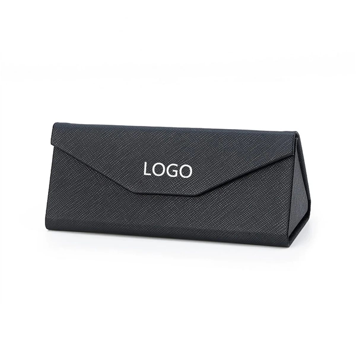 Triangle Foldable Eyeglass Case 1