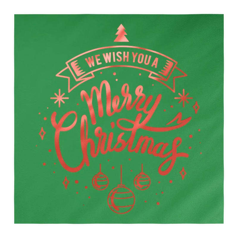 Premium Foil Stamped Luncheon Napkins