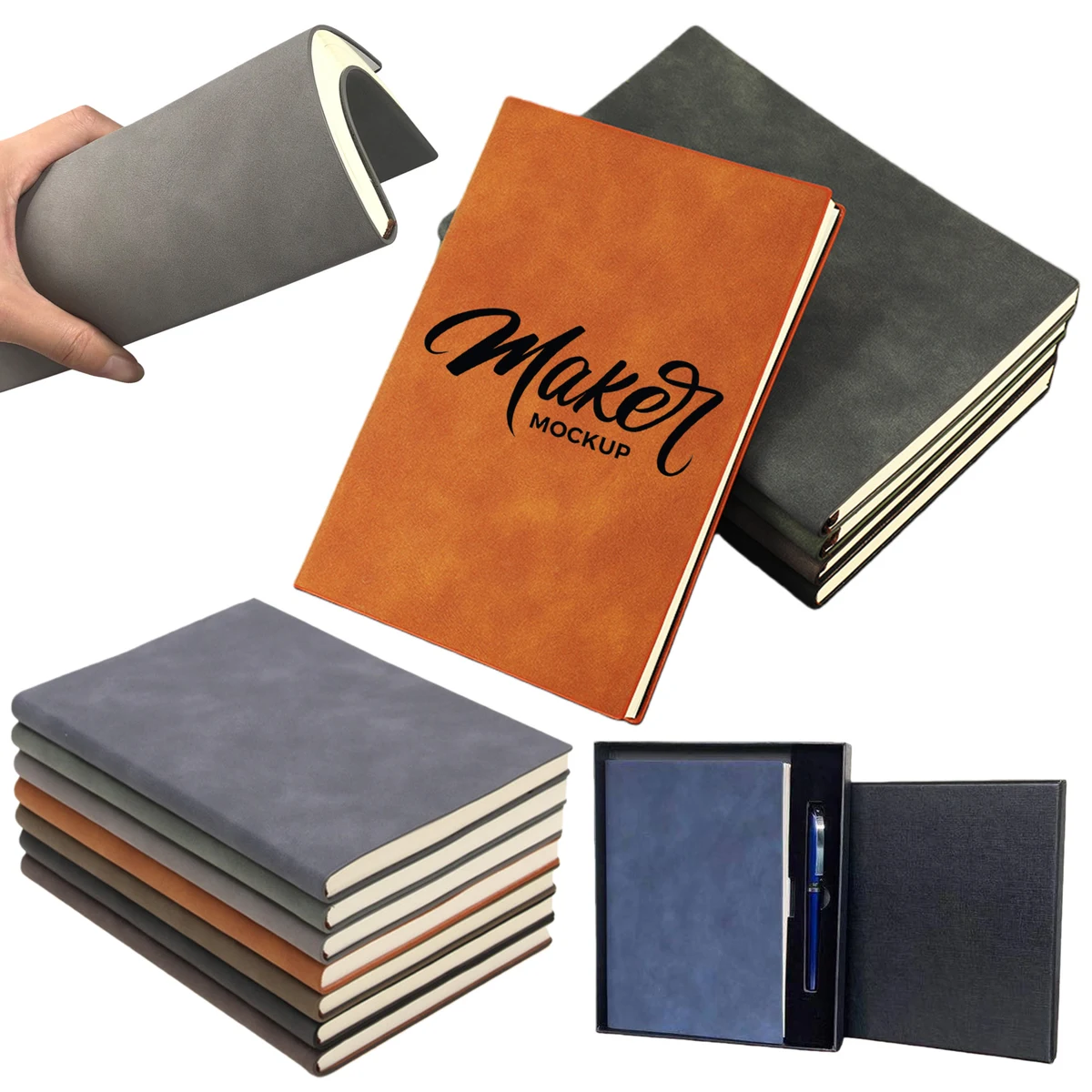 Durable Leather Journal Notebook 1