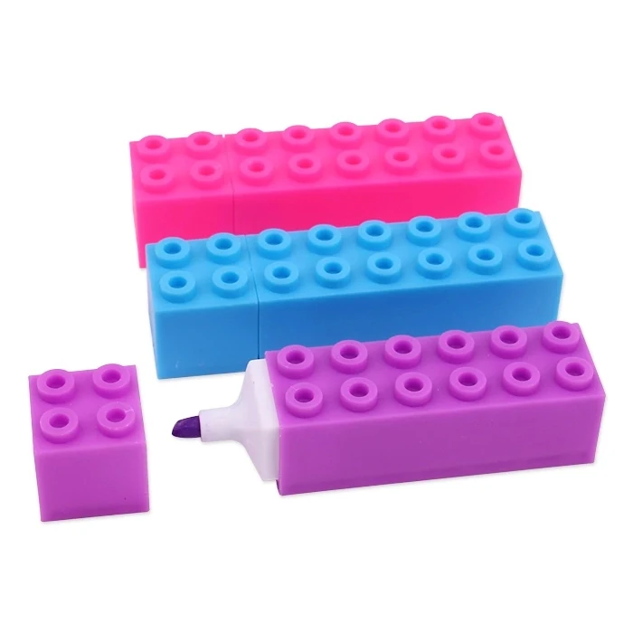 Plastic Building Block Highlighter 1