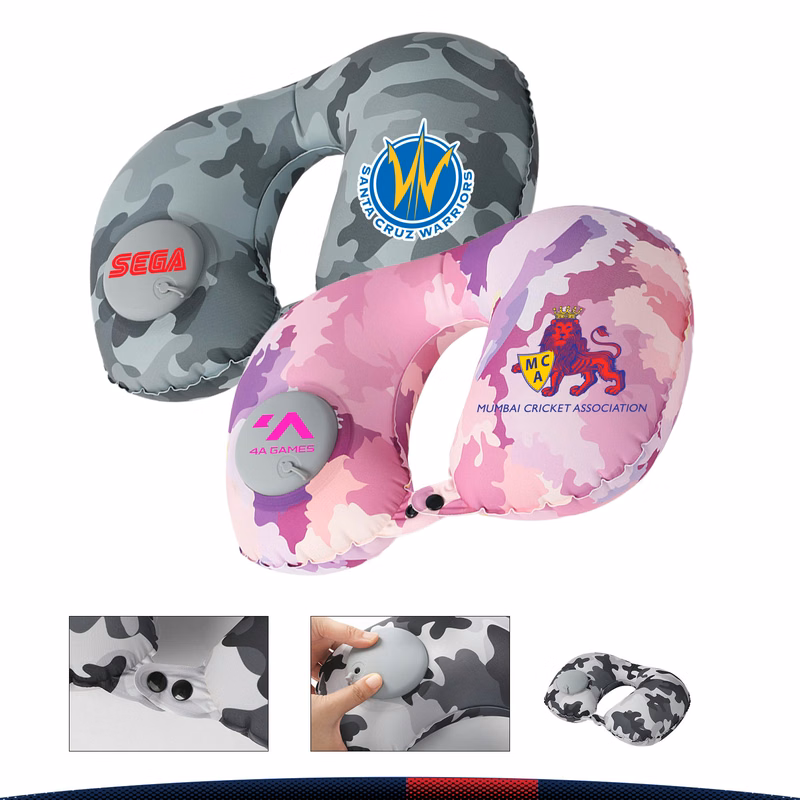 Camouflage Inflatable Pillow