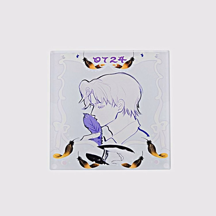 Space Saving Square Acrylic Coaster