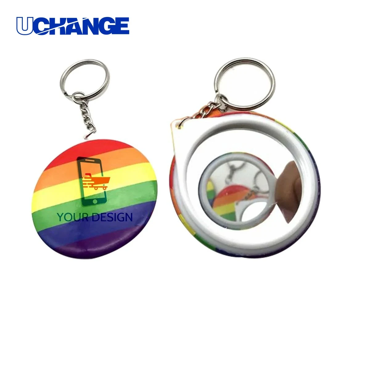 Pride Mirror Keychain 1