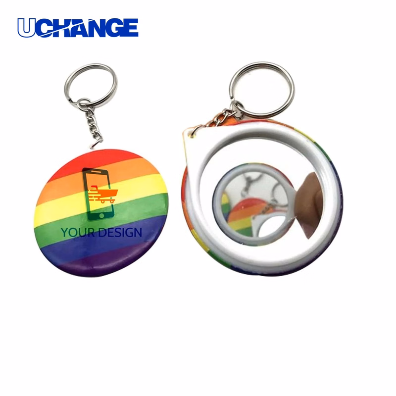 Pride Mirror Keychain