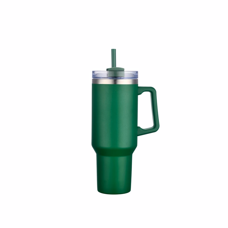 Endura 40 oz Green Double Wall Vacuum Mug