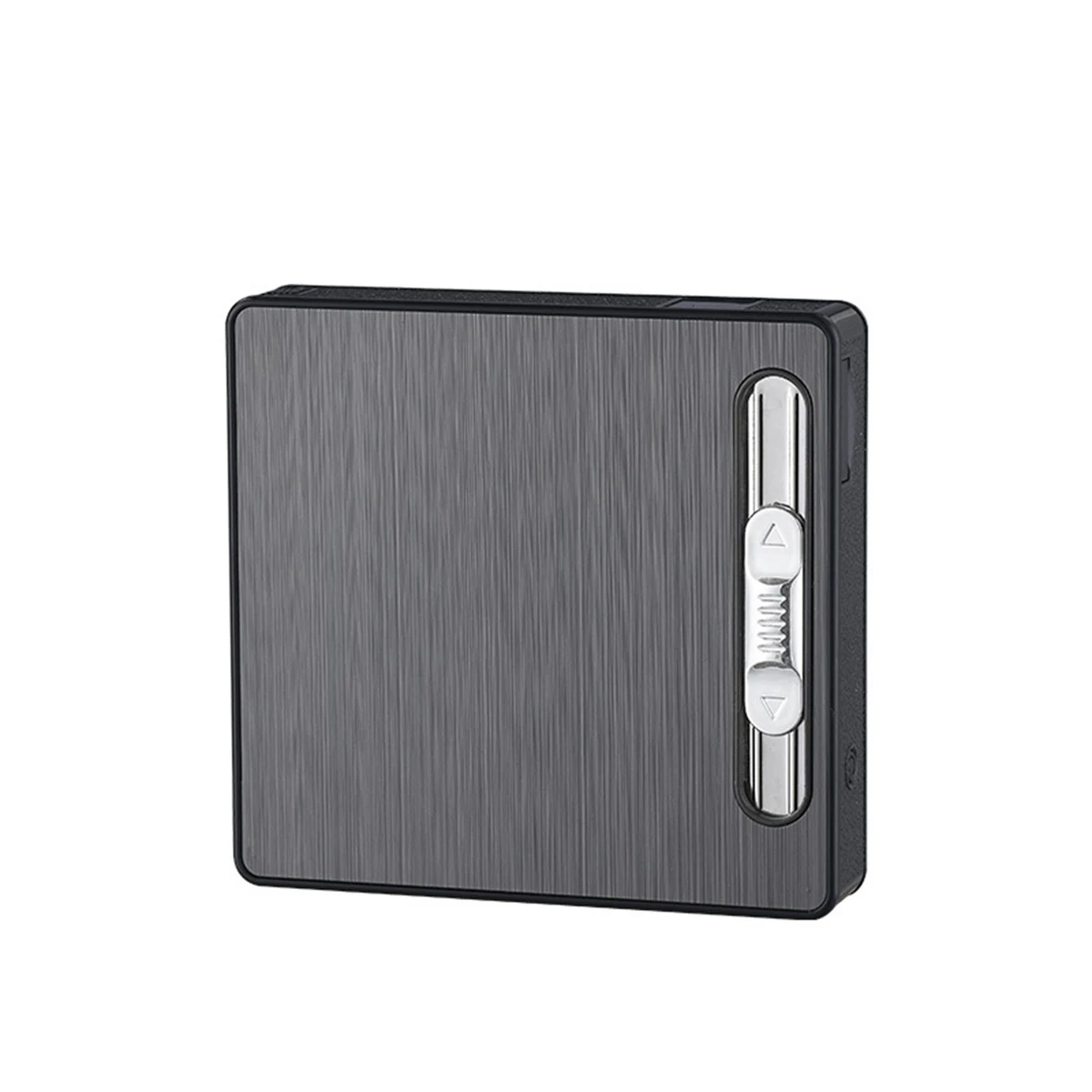 20 Regular Cigarettes Case Box with Dual Arc Lighter 1