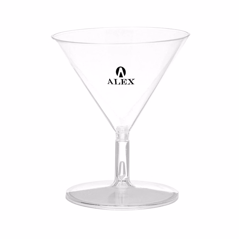 2oz Mini Dessert Cups Plastic Cocktail Glasses