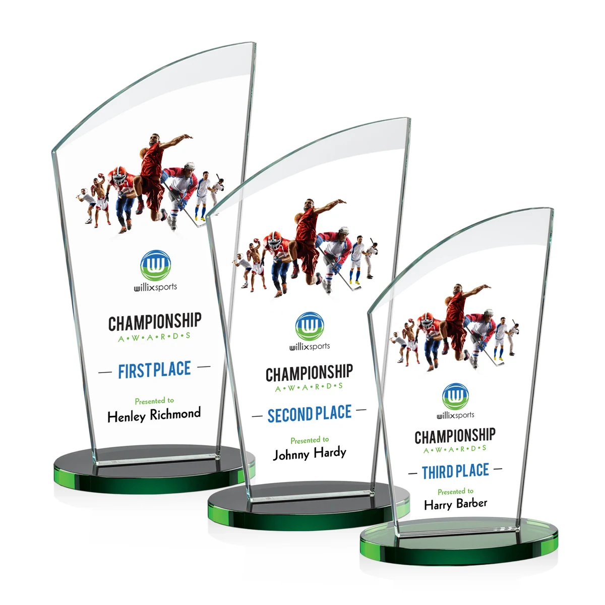 Tomkins VividPrint™ Award - Green 1