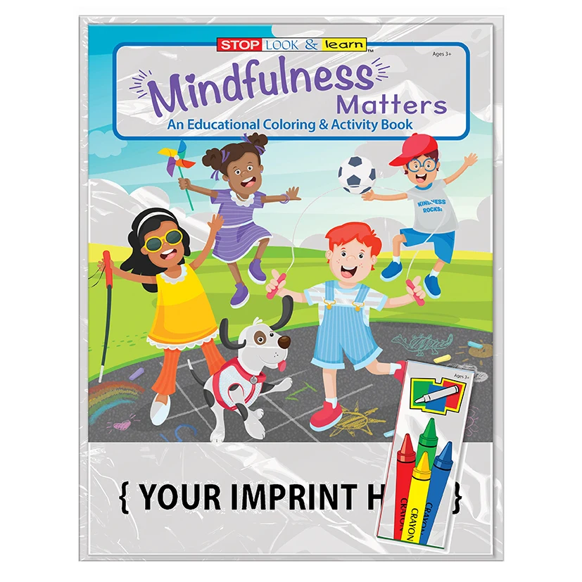 COLORING SET - Mindfulness Matters Coloring & Activity Book Fun Pack 1