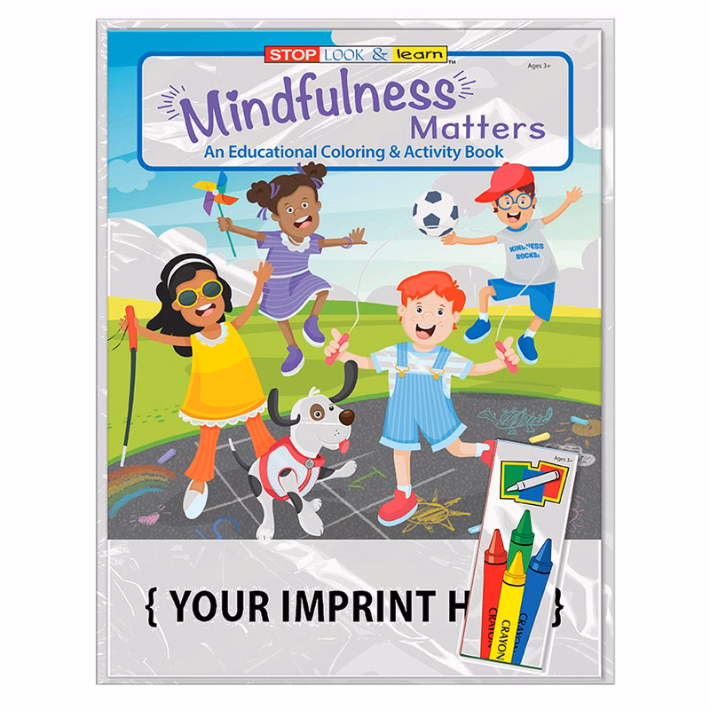 COLORING SET - Mindfulness Matters Coloring & Activity Book Fun Pack