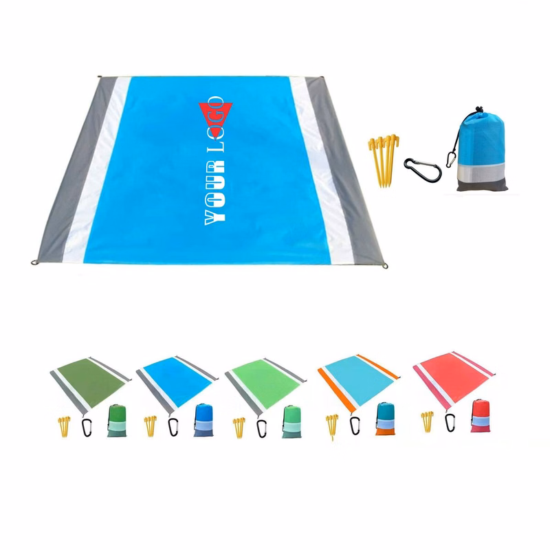 Foldable Beach Mat Lightweight Outdoor Picnic Blanket Pad