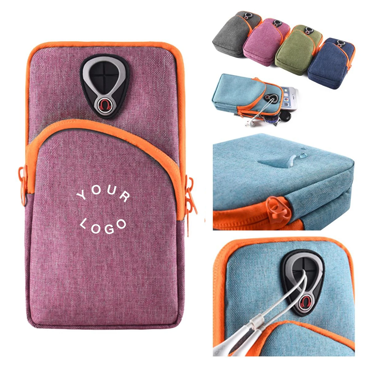 Polyester Breathable Fitness Arm Pouch 1
