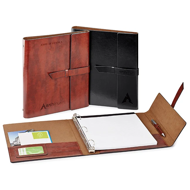 Fabrizio refillable portfolio/3-ring binder 1