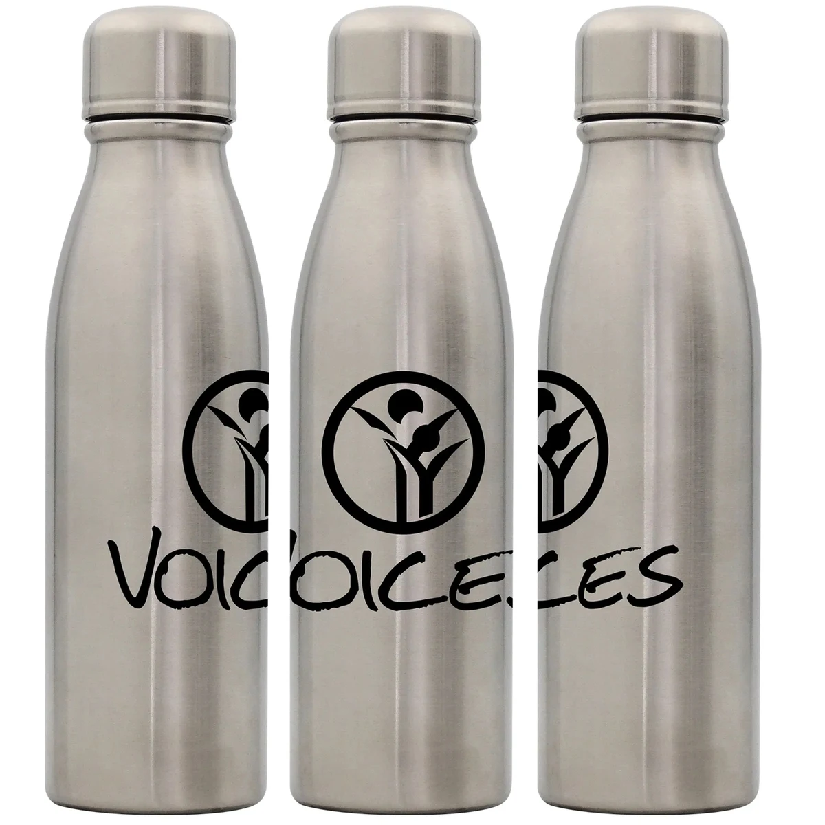 Stainless Silhouette Bottle 1