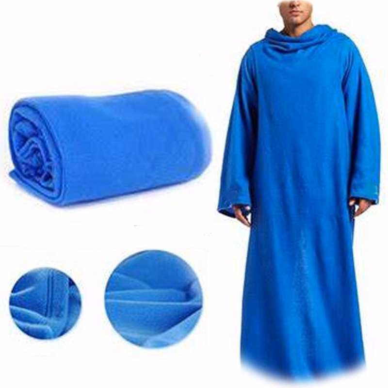Adult Unisex Snuggie Couch Blankets with Sleeves