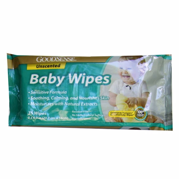 Baby Wipes - Unscented 35 Pack