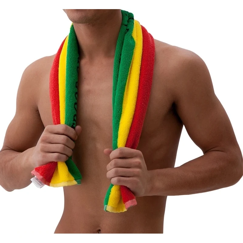 Custom Jacquard cotton sports towel 1