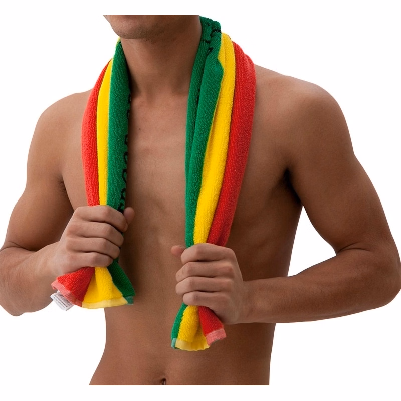 Custom Jacquard cotton sports towel