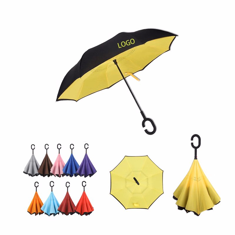 49"Inverted Reverse Umbrella with C-Handle