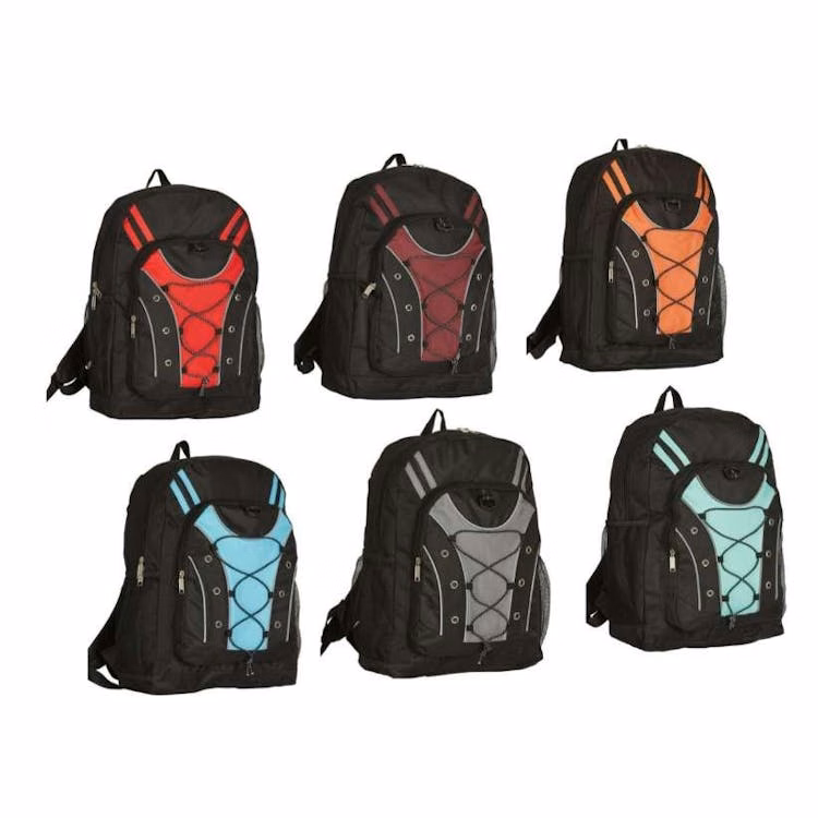 17" Bungee Backpacks - Assorted