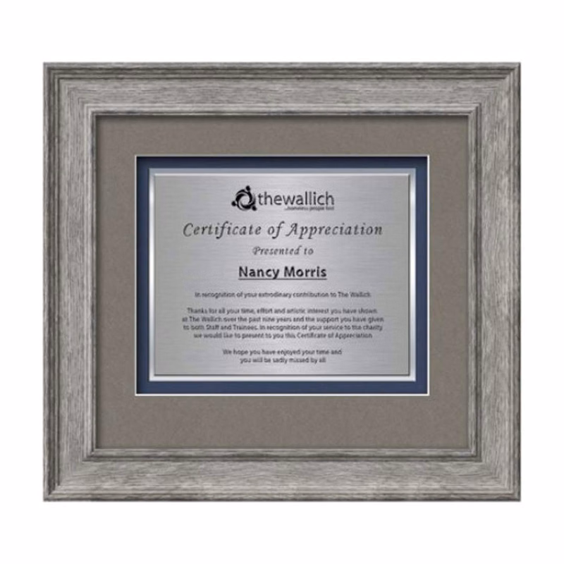 Calder Certificate TexEtch - Grey Oak