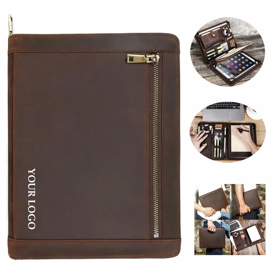 Multi-Functions Business Portfolio Pad Case With Notepad Holder 1