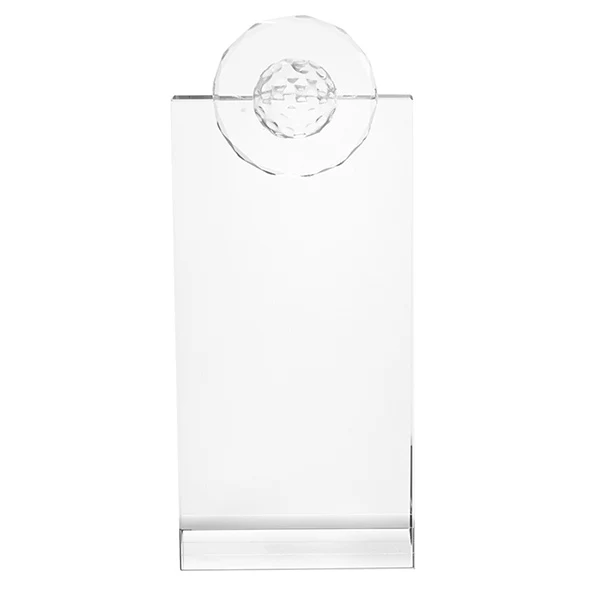 Golf Pinnacle Optical Crystal Recognition Award 1