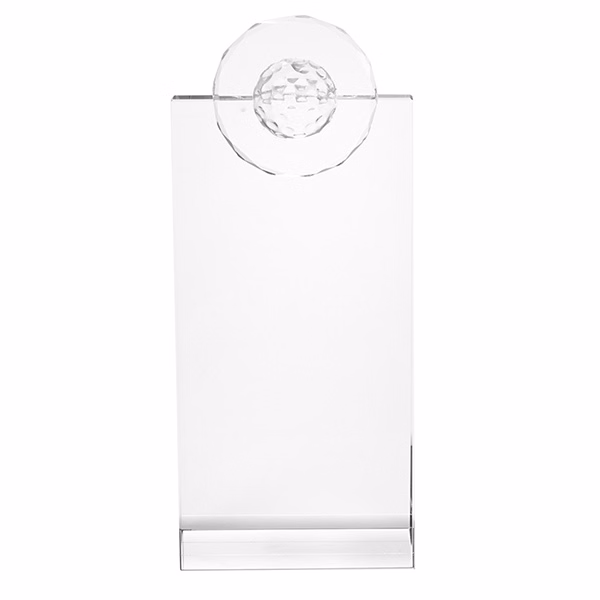 Golf Pinnacle Optical Crystal Recognition Award