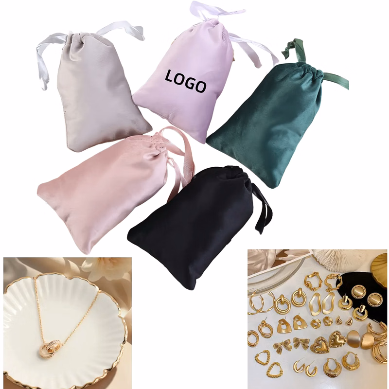 Velvet Storage Bag For Jewelry And Cosmetics