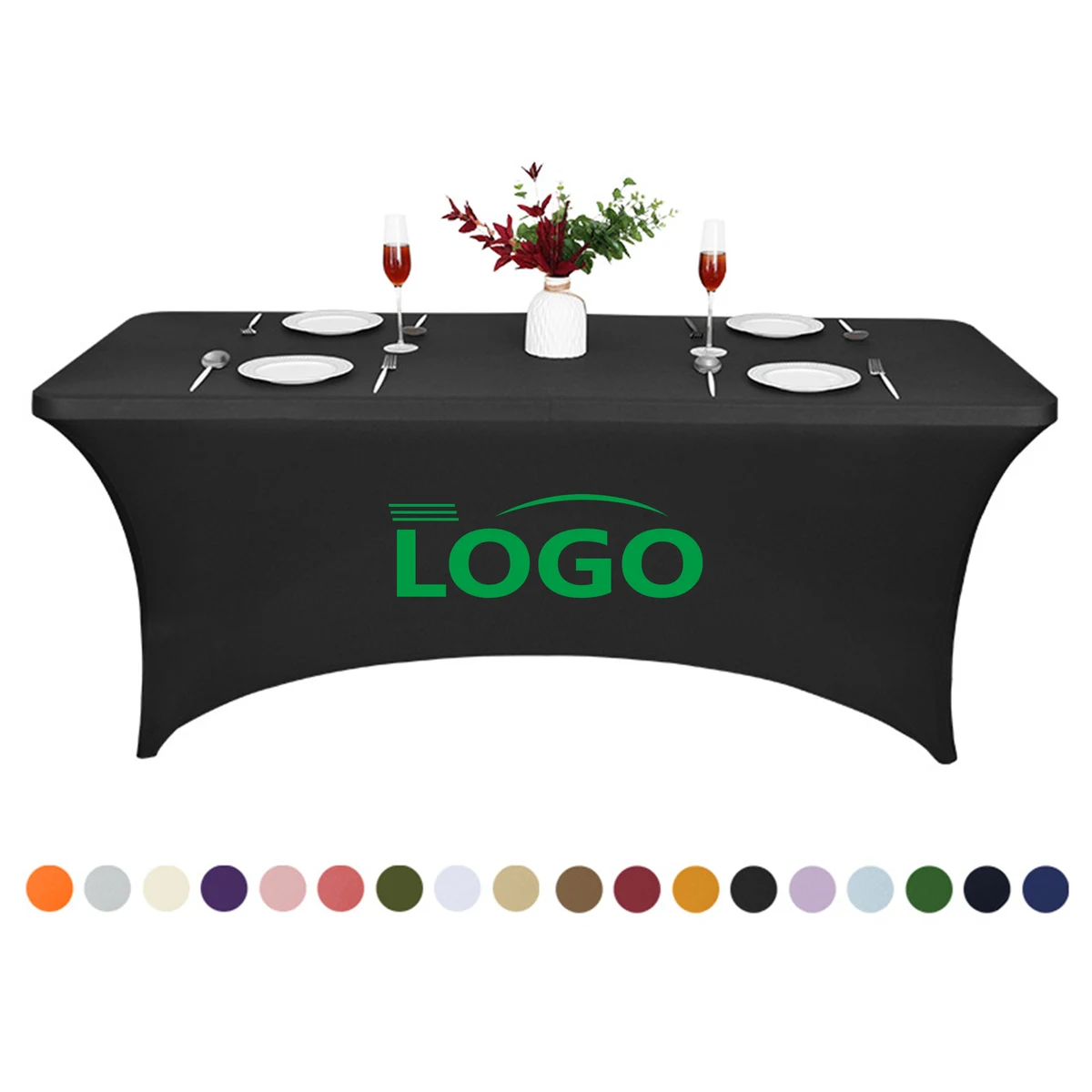 6FT Table Cover with Stretch Design for Events and Hotels 1