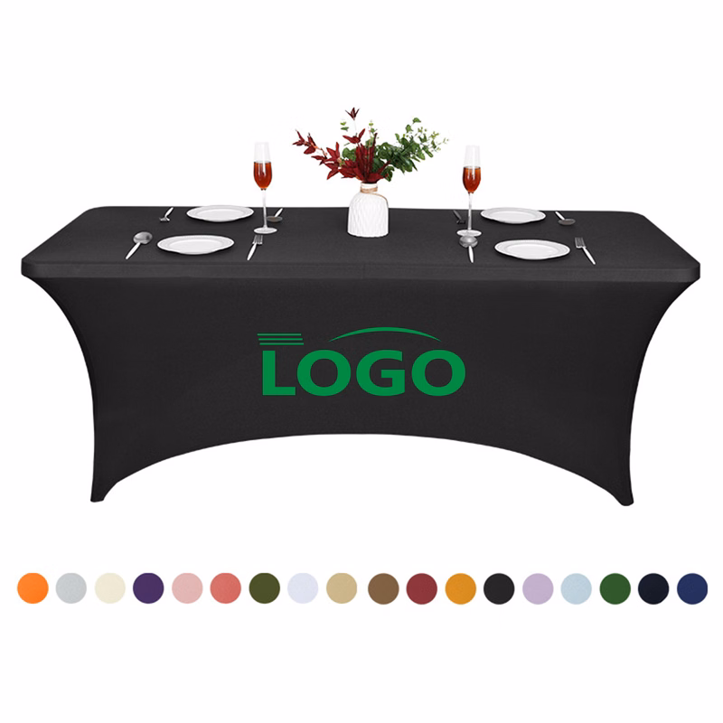 6FT Table Cover with Stretch Design for Events and Hotels