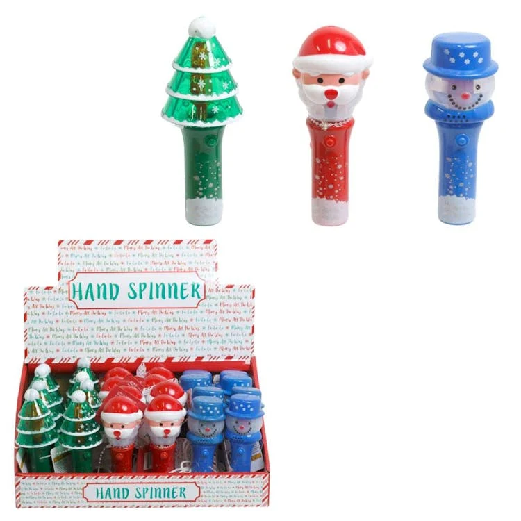 Light-Up Christmas Hand Spinner - Assorted Designs 1