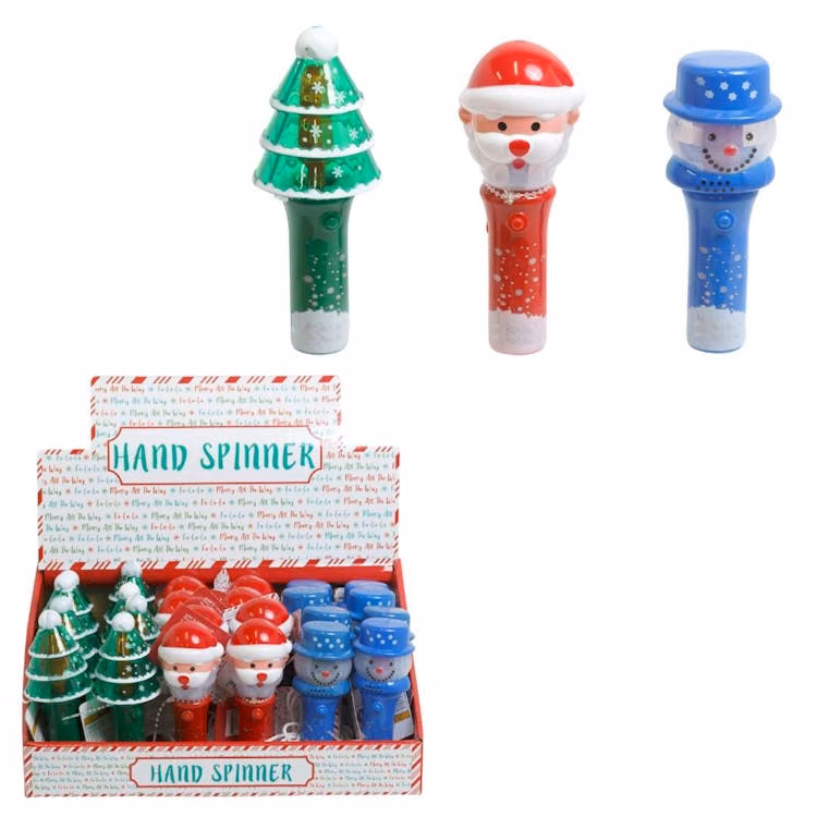 Light-Up Christmas Hand Spinner - Assorted Designs
