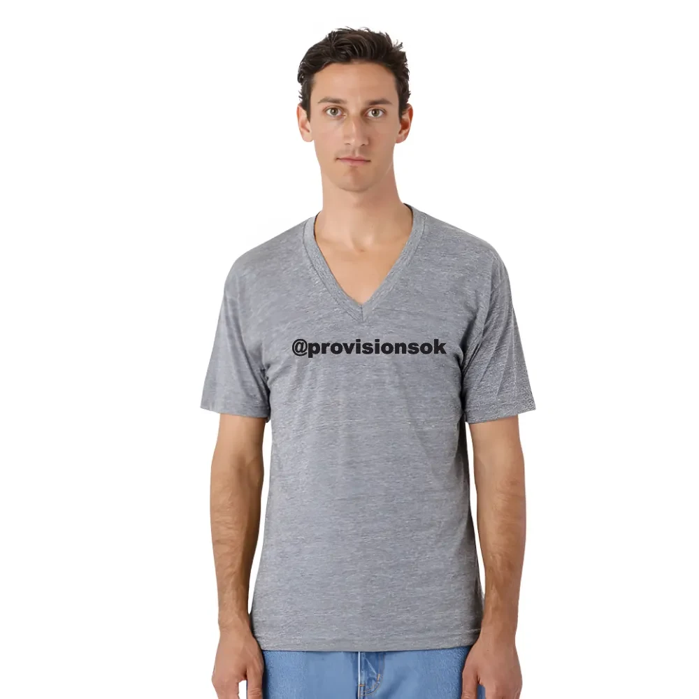 Tri Blend Unisex V-Neck 1