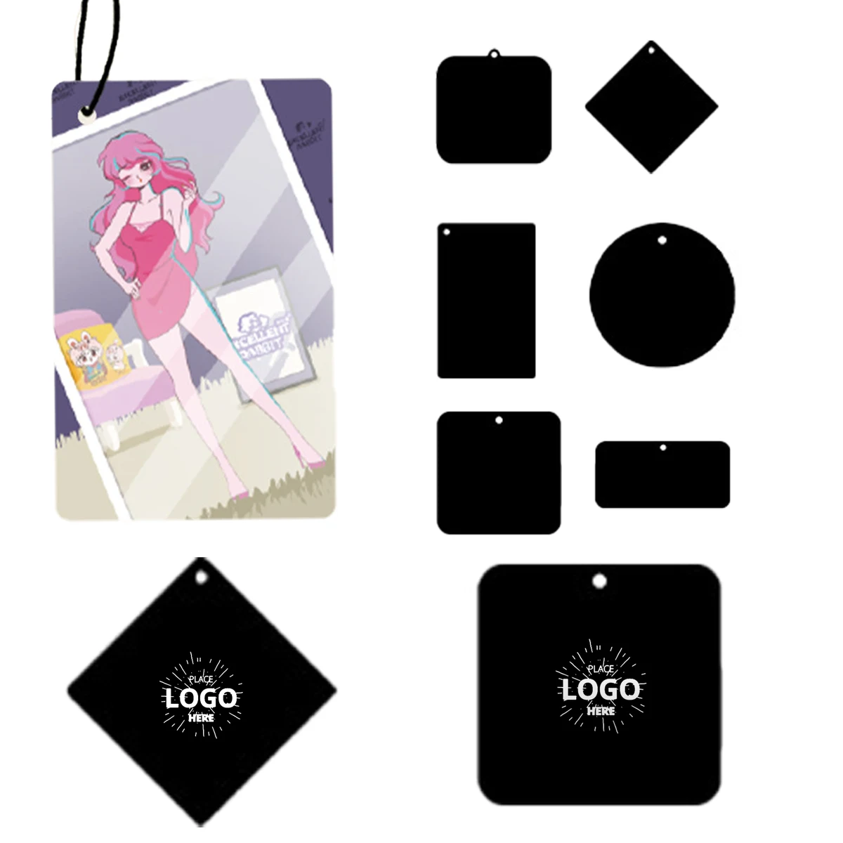 Custom Car Fragrance Tag 1