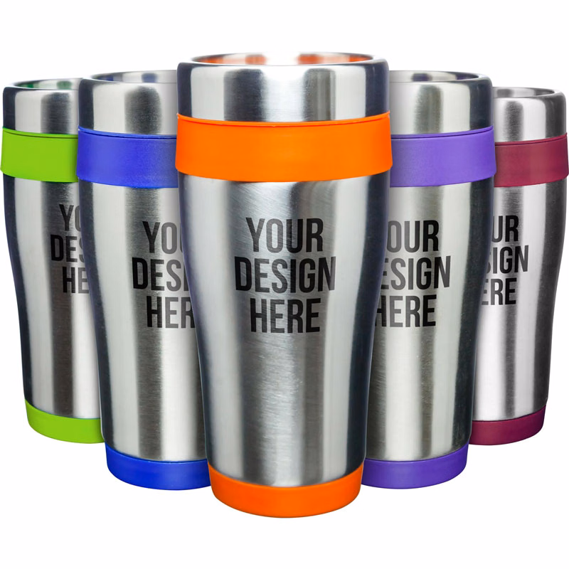 Customized 16oz Stainless Travel Tumblers