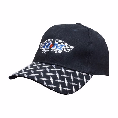 Brushed Heavy Cotton with Checker Plate on Peak