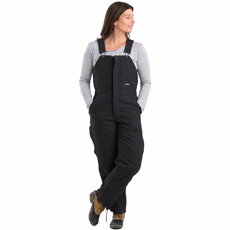 Women's Softstone Duck Insulated Bib Overall - WB515