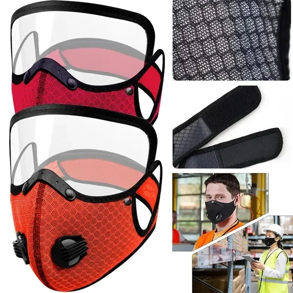 Face Mask with Eye Protection for Events, Gifting and Everyday Use 1