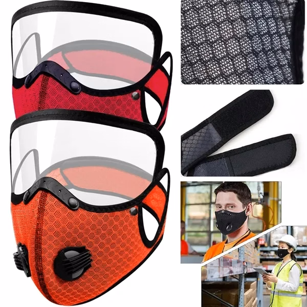 Face Mask with Eye Protection for Events, Gifting and Everyday Use