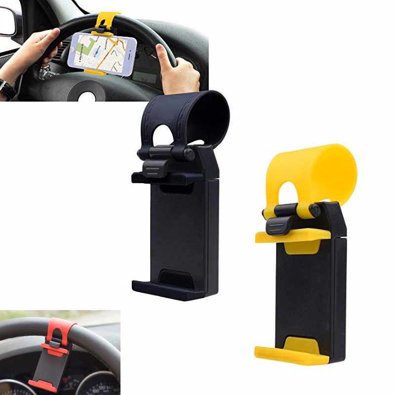 Car Steering Wheel Phone Holder