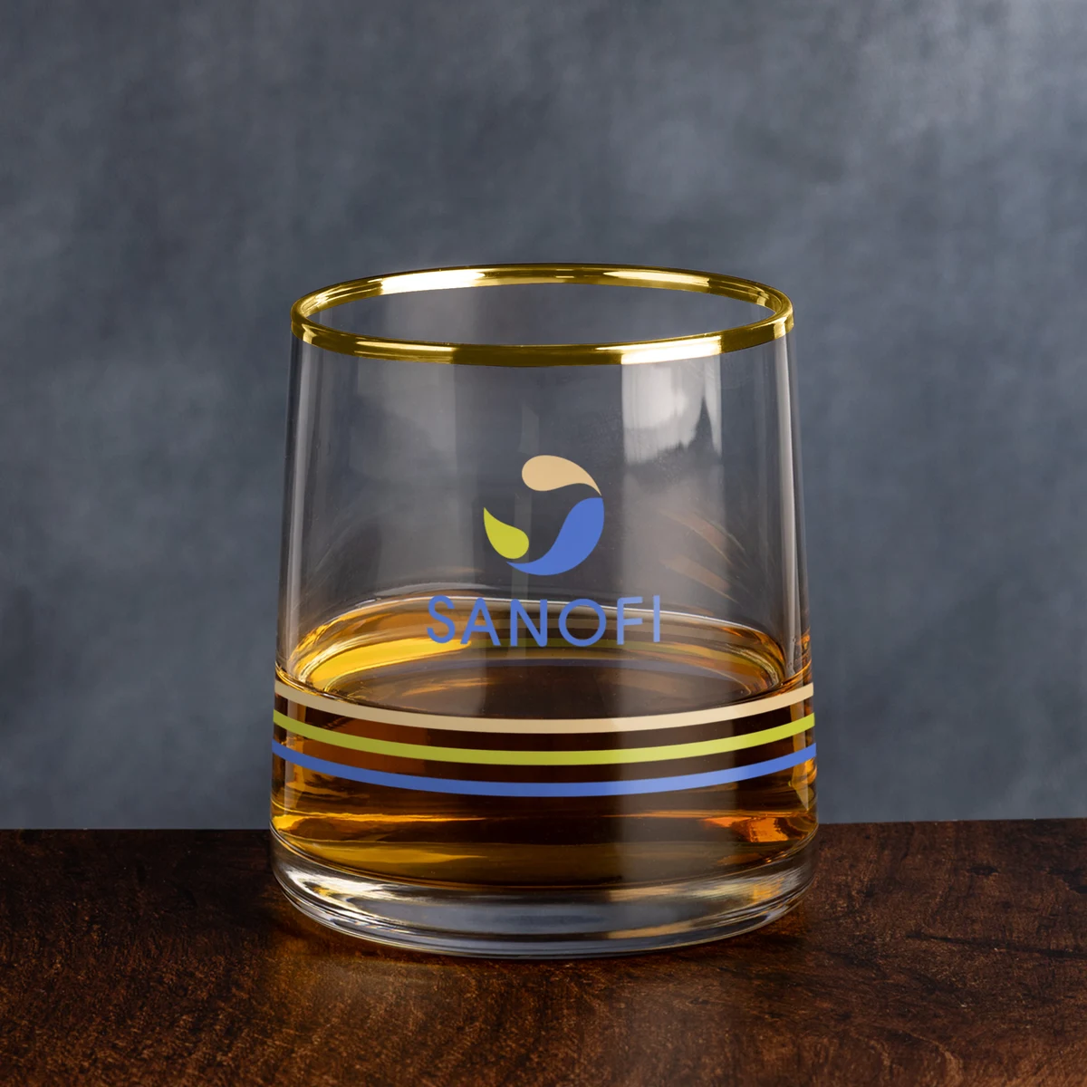 Aberfoyle Gold Rim Whiskey Taster - VividPrint™ 1