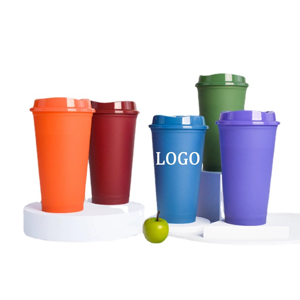 16oz Plastic Heat Color Changing Cup 1